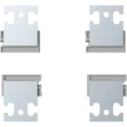 ABB PS833651 Wandmontagelasche Standard AISI 304 Edelstahl Set mit 4 Befestigungslaschen