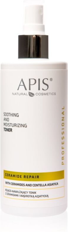 Apis Natural Cosmetics Ceramide Repair Feuchtigkeitscreme und beruhigendes Tonikum für trockene Haut 300 ml
