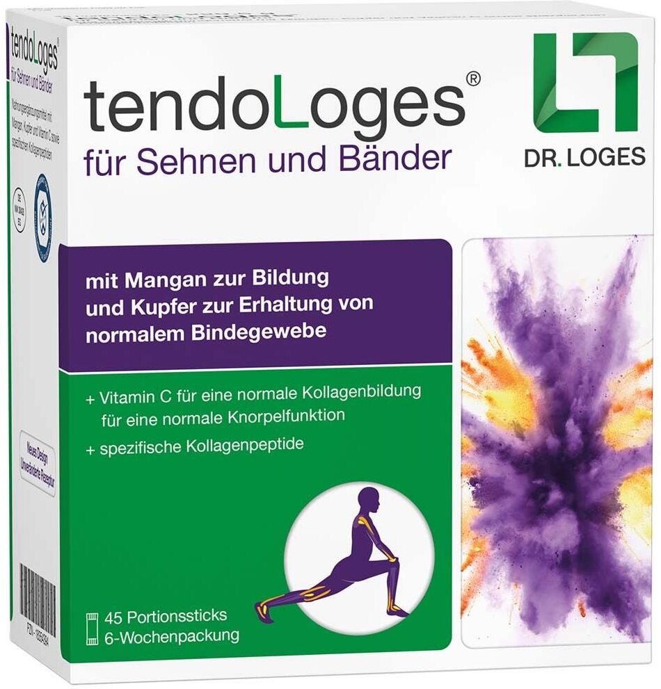 Tendologes für Sehnen und Bänder Portionssticks 45 St Pulver