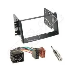 Kia Soul (AM) 11/2008 -> 09/2011 Autoradio 2-DIN Einbaurahmen Radioblende+Ada...