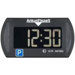 PARK Mini elektronische Parkscheibe in schwarz 3011