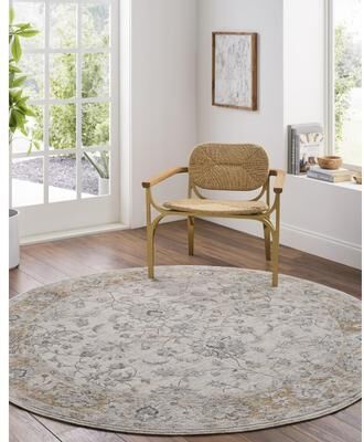 Livabliss Brunswick Traditional Medallion Area Rug