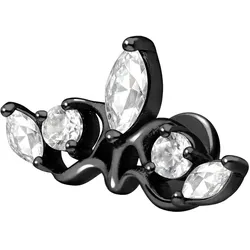 Titan Labret mit Innengewinde GOTISCHE KRONE