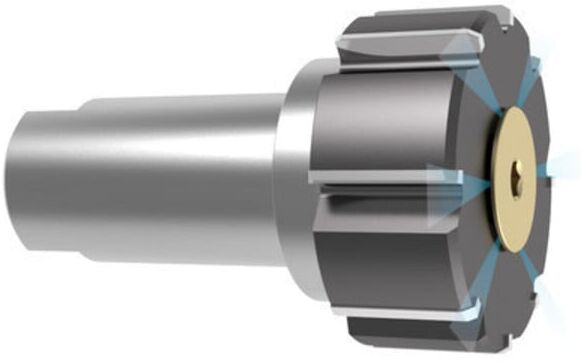 Gühring Maschinen-Reibahle HR 500 GT D 70mm Cermet brüniert (1041 70.000)