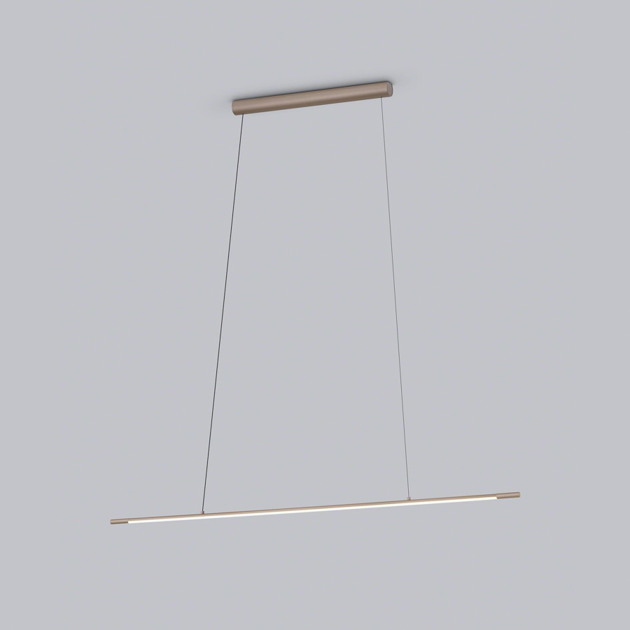 Helestra LED-Pendelleuchte LEDA coffee; 133 cm 16/2600.70 4022671120791