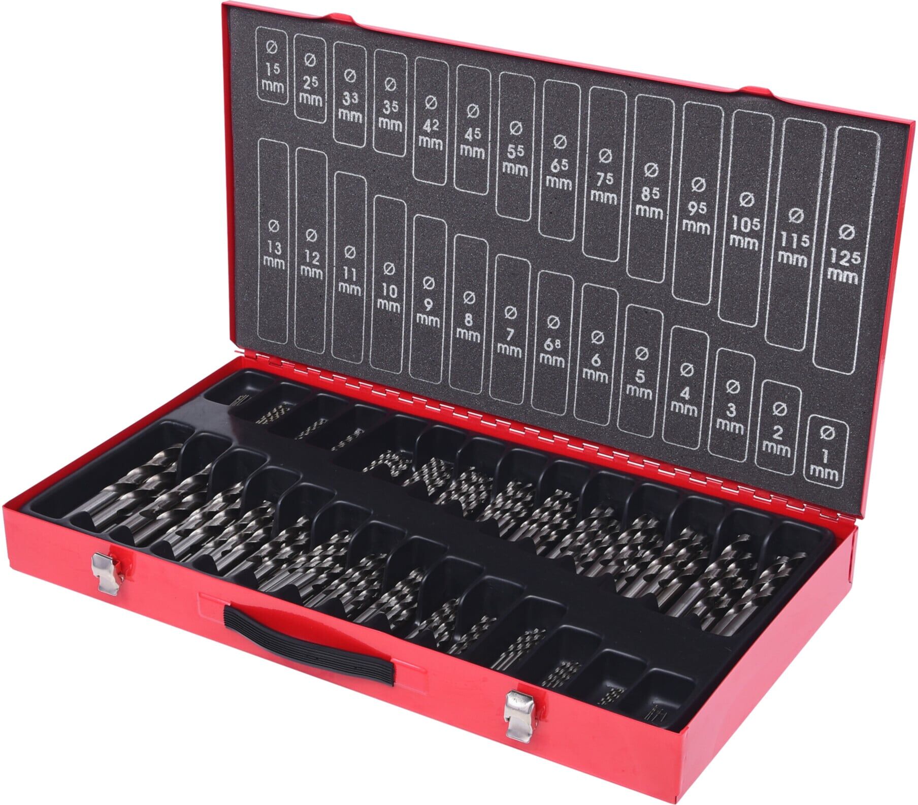 KS Tools HSS-G Spiralbohrer-Satz, 230-teilig, 1-13mm (330.2650)