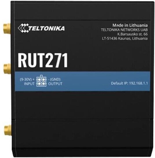 Teltonika · Router · RUT271 · Redcap 5G Router (RUT271000000)