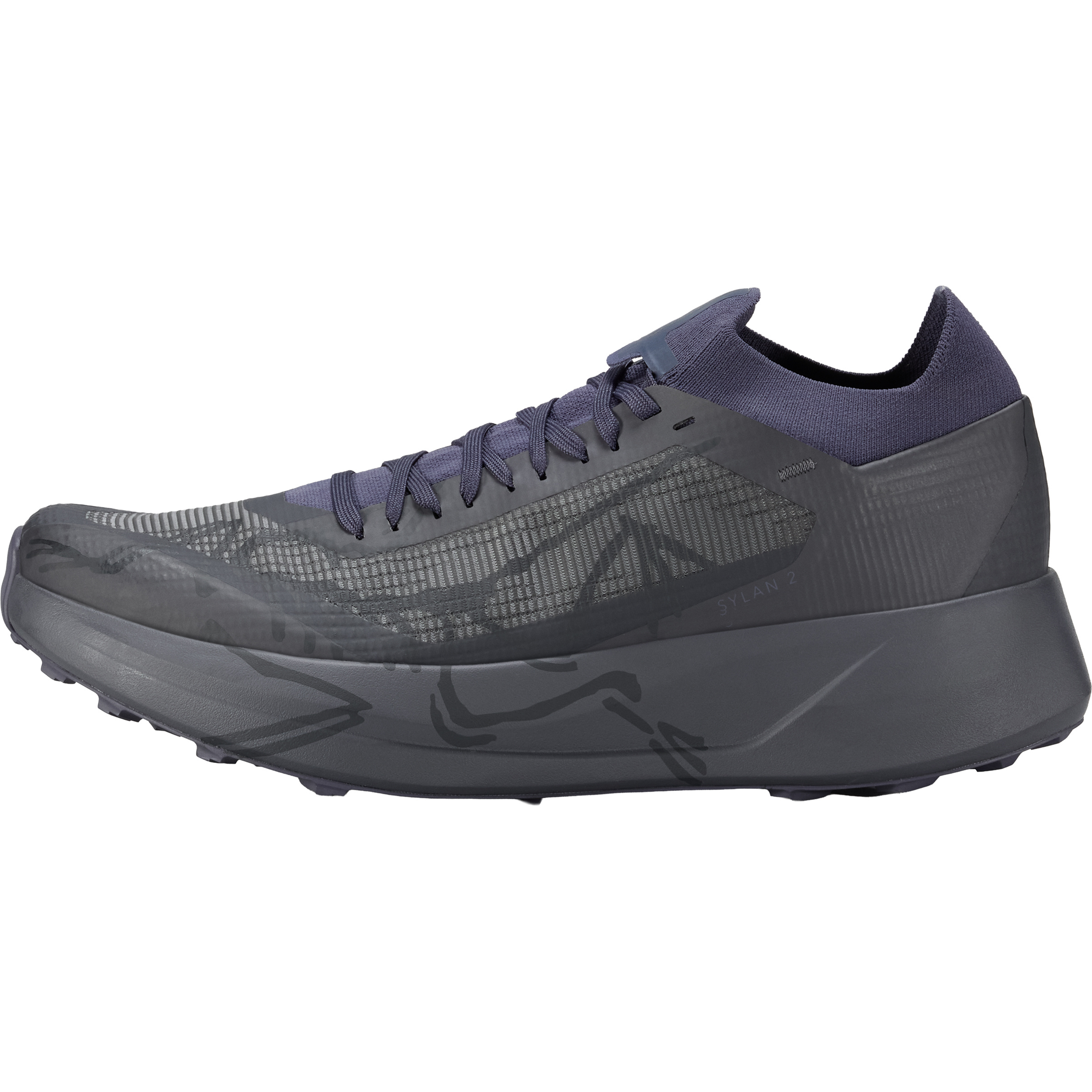 Arc'teryx Sylan 2 Herren Trailrunningschuhe graphite-graphite Größe 45 Trailrunning Atmungsaktiv