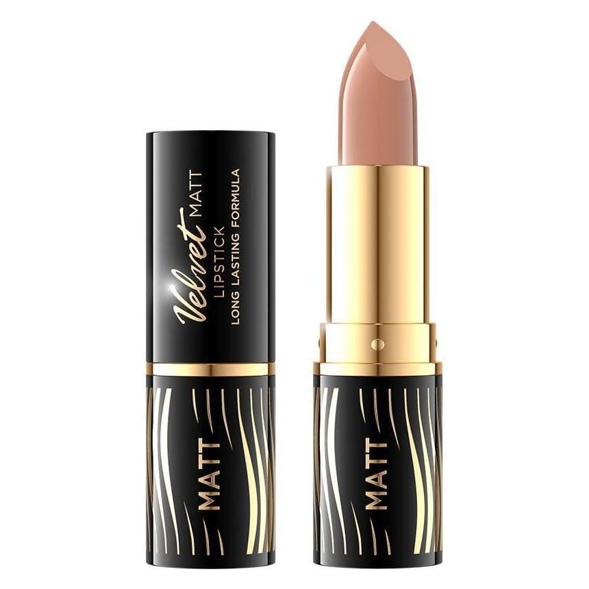 Eveline Velvet Matt Lipstick matowa pomadka do ust 500 Nude (Nude) (5901761942088)
