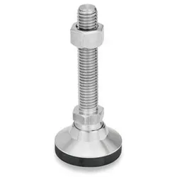 Gelenkfüße, Edelstahl, mit Verstellspindel (343.6-50-M16-63-KR)