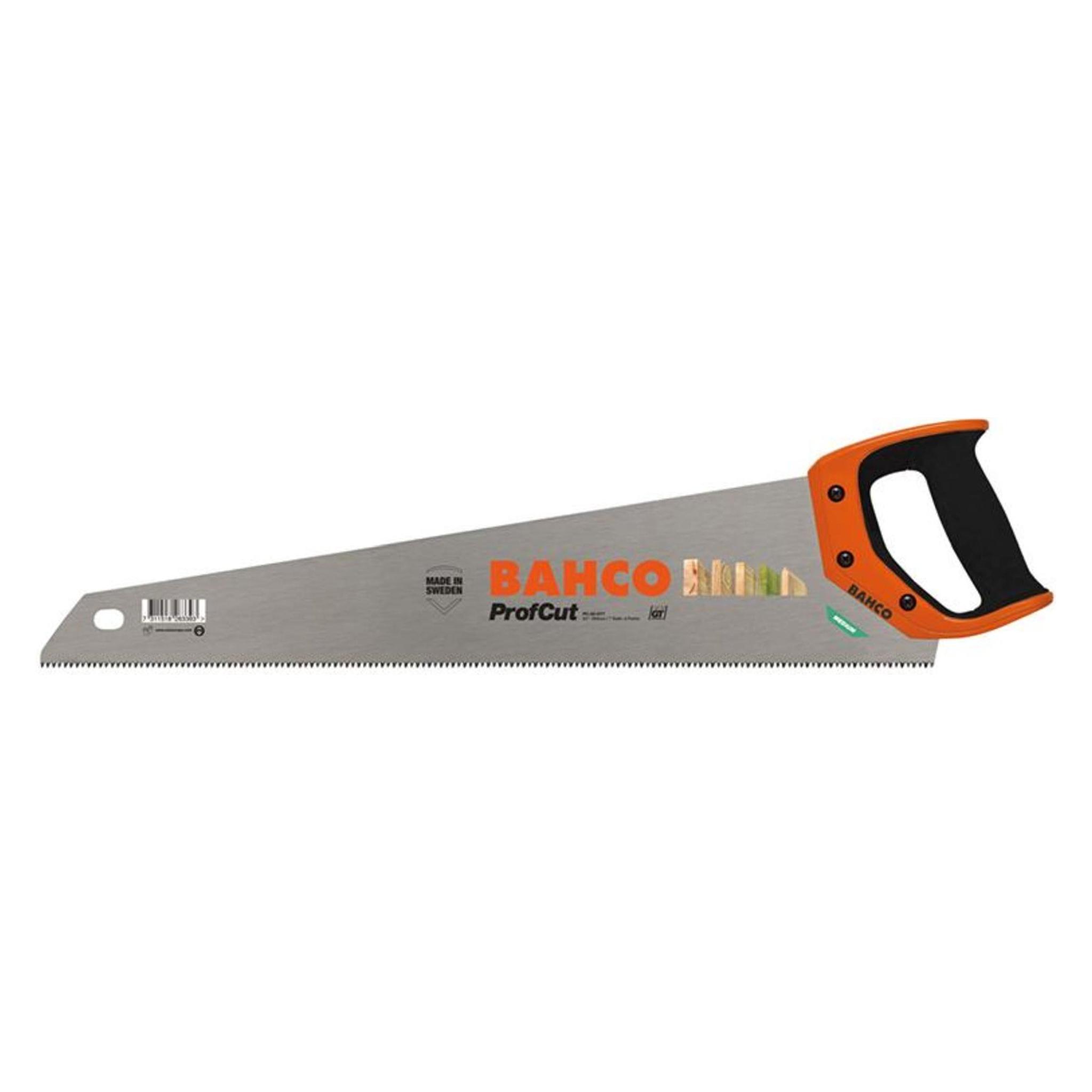 Bahco ProfCut Gehärteter Fuchsschwanz für Gips und Platten von Materialien aus Holz 7/8 ZpZ 19" (PC-19-GT7)