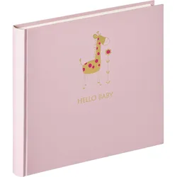 Walther Baby Animal rosa   25x28 50 weiße Seiten / Giraffe UK148R