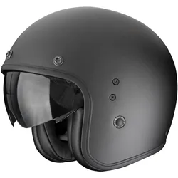 Scorpion Exo, Motorradhelm, Belfast EVO Solid Matt-Schwarz Perlmutt M (M, 57 - 58 cm)