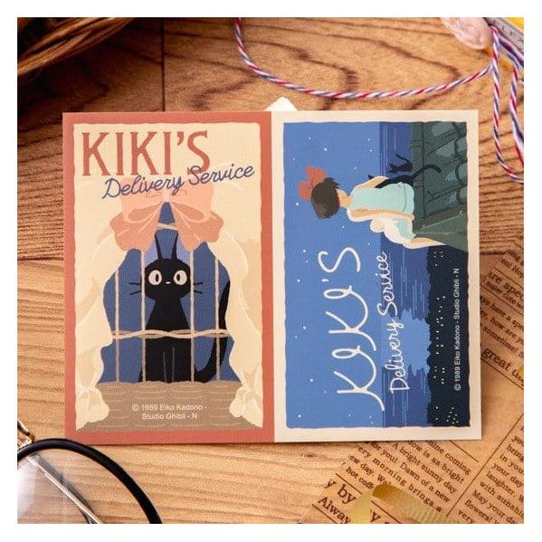 Movic Kiki la petite sorcière autocollants Kiki & Jiji Retro (66735282)