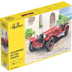 Heller Alfa Romeo 6C 1750 Zagato Modellbausatz 1:24 klassisches Auto-Modell