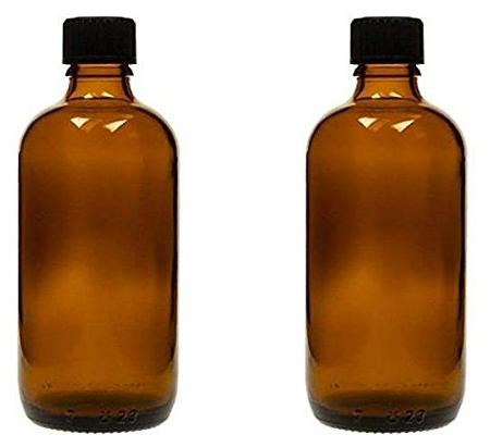 Dripio 2 bruine glazen druppelflessen van 100 ml met etiketten en BPA-vrij materiaal
