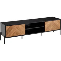 LOWBOARD Modern Stil mit V-Muster für 70-Zoll Fernseher