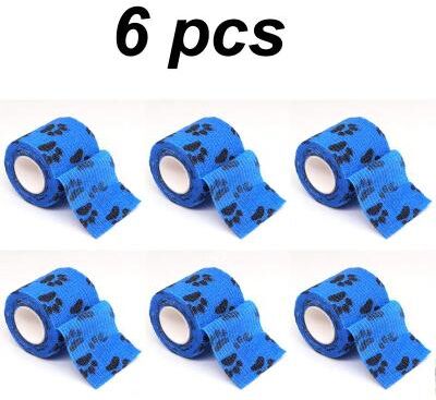 Inspire Essentials Protective Dog Paw Wrap Bandages For Outdoor Walks a