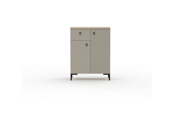 Kommode Hopper taupe Holzwerkstoff B 70 H 93 cm - Kommode