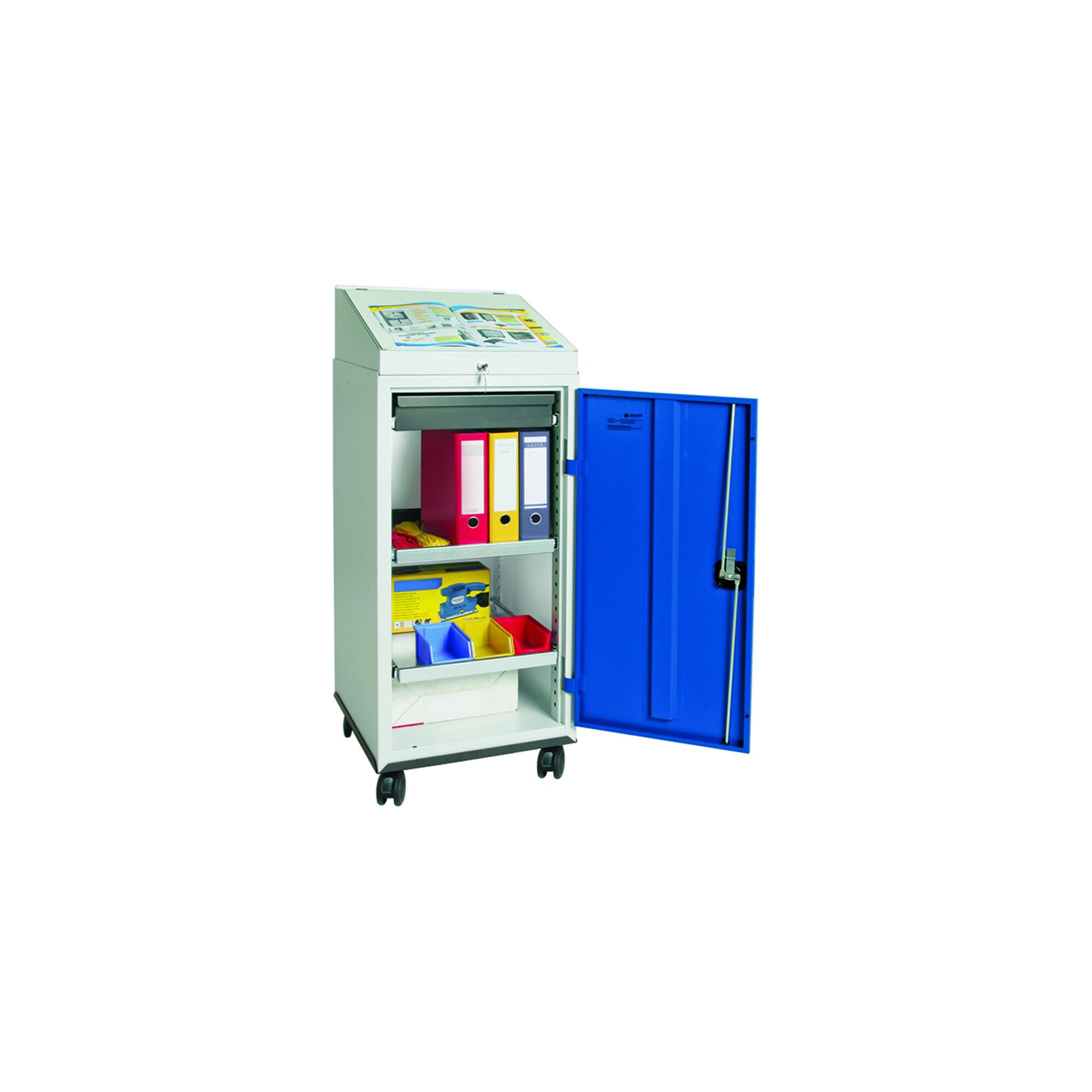 Stumpf Sortsystem Modul-Vario 45, graualu-struktur, ProSlide-System, 45 Liter ; Stumpf Metall (625-045-0-1-100)