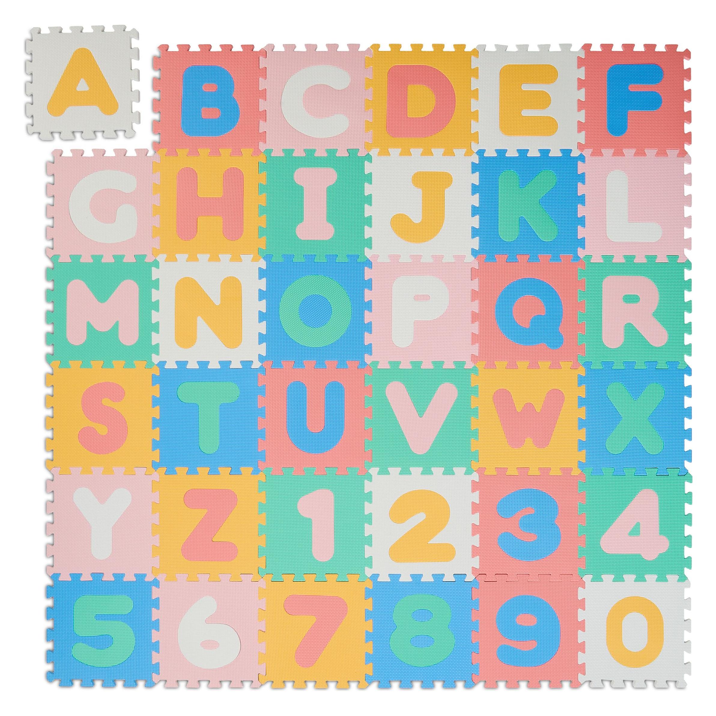 Relaxdays 36tlg. Puzzlematte (30 x 30 cm) (4052025489199)