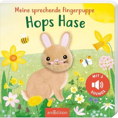 Meine sprechende Fingerpuppe: Hops Hase, Gebundene Ausgabe von , arsedition, 978-3-8458-6784-7