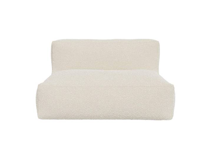 Vente-Unique Modulierbares Sofa - 2 Personen - stoff - gebrochenes weiß Noumara, Weiß, 135x80x95 cm, Wohnzimmer, Sofas & Couches, Sofas