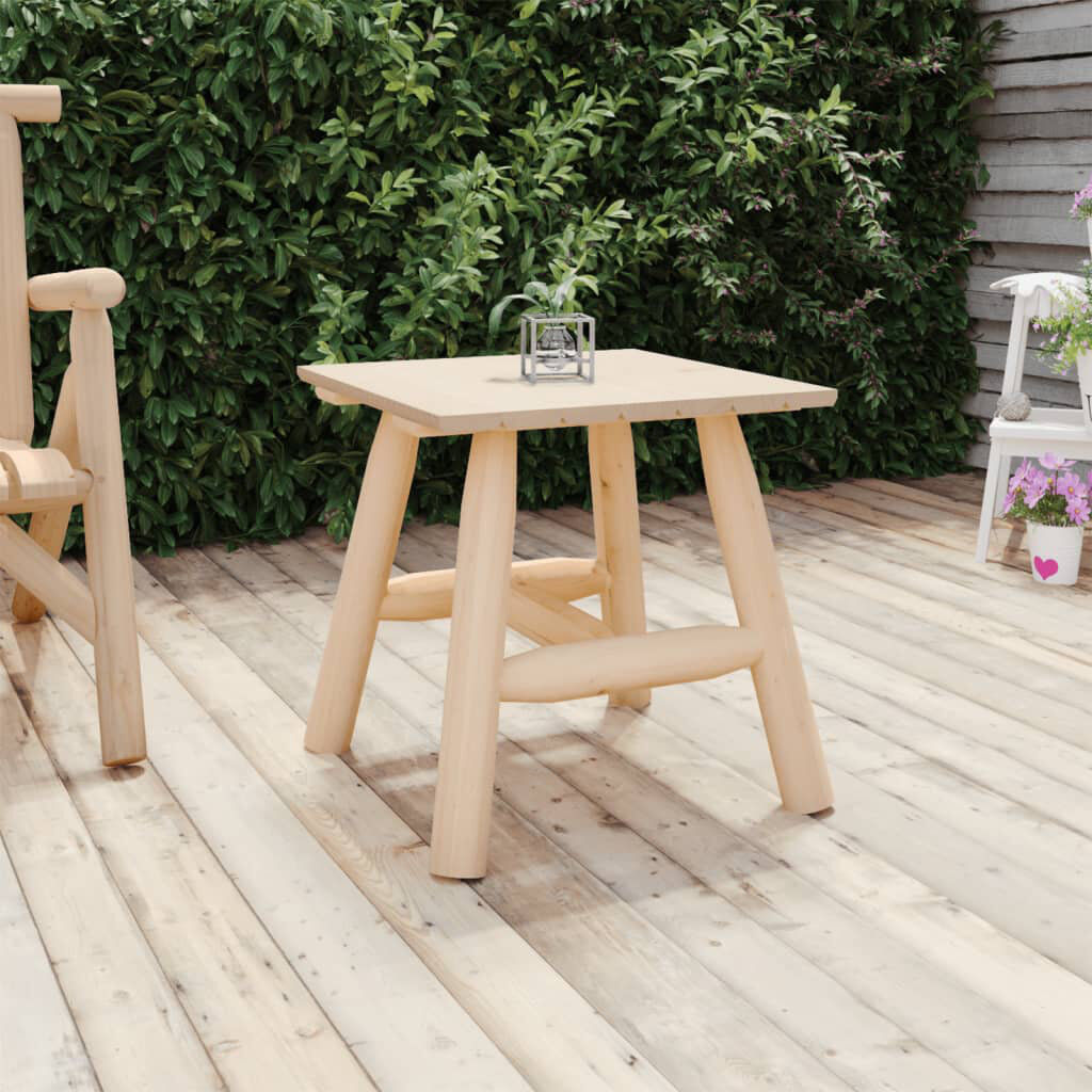 Alpen Home Ellerkamp Side Table Natural 50cm H X 49cm W X 49cm D
