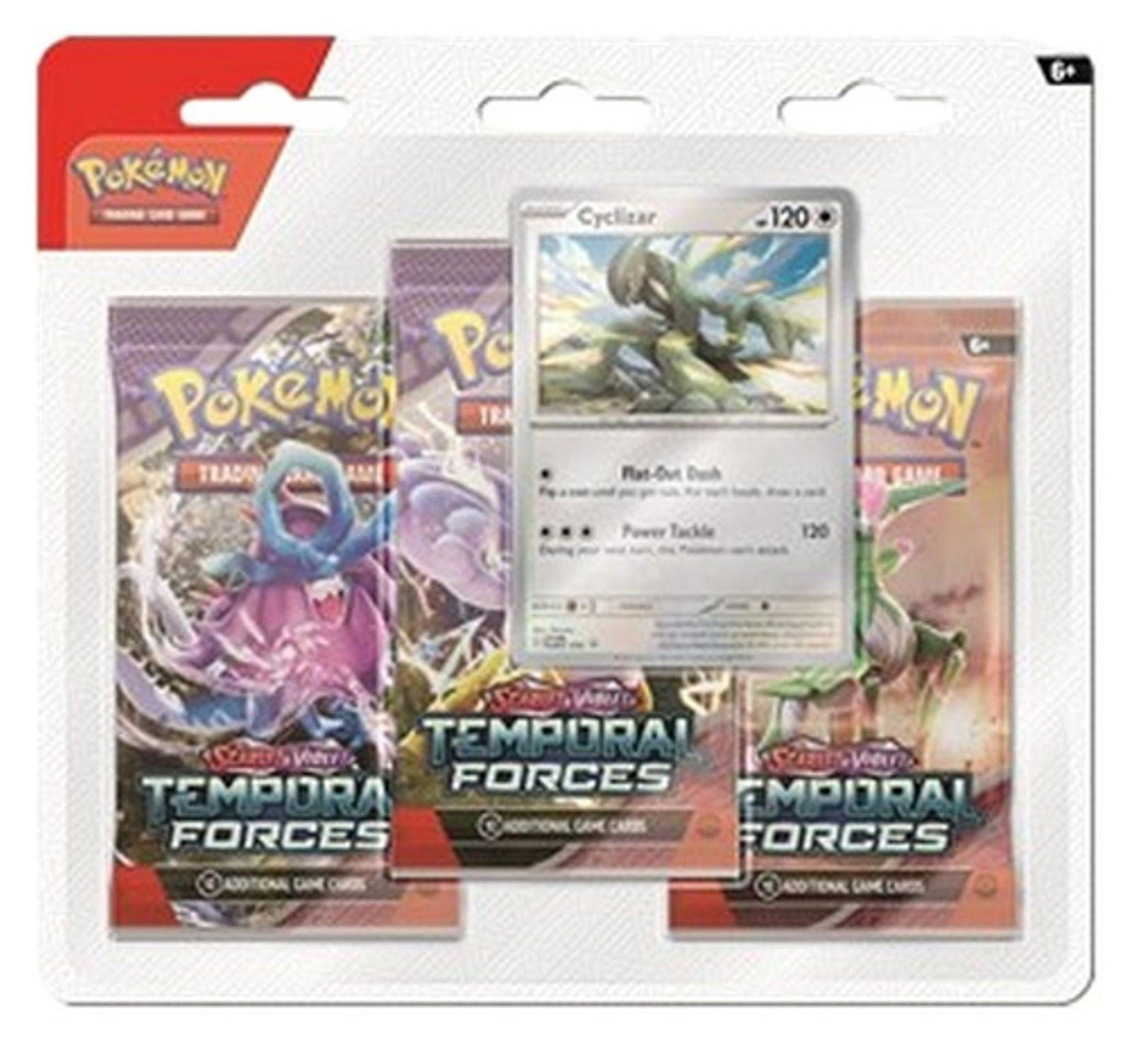 Pokemon Temporal Forces Cyclizar 3-Pack Blister van The Pokemon Company