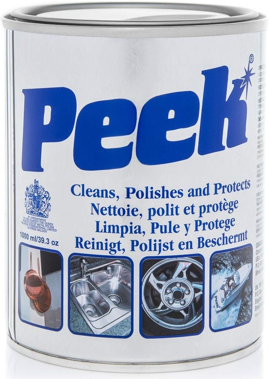 PEEK POLISH Pasta Abrasiva Per Acciaio 1000ml