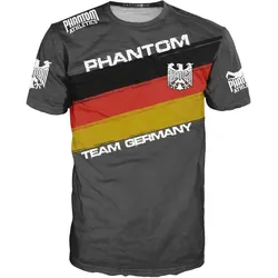 Phantom Athletics, Herren, Sportshirt, Evo (XL), Schwarz, Grau