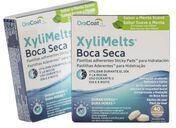 OraCoat Pastilhas Hidratação Boca Seca Menta XyliMelts 40 pastilhas