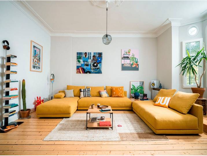 freistil ROLF BENZ Ecksofa freistil 142 Mega-Wohnlandschaft als Elementprogramm mit viel Platz, Qualität und Komfort der Extraklasse