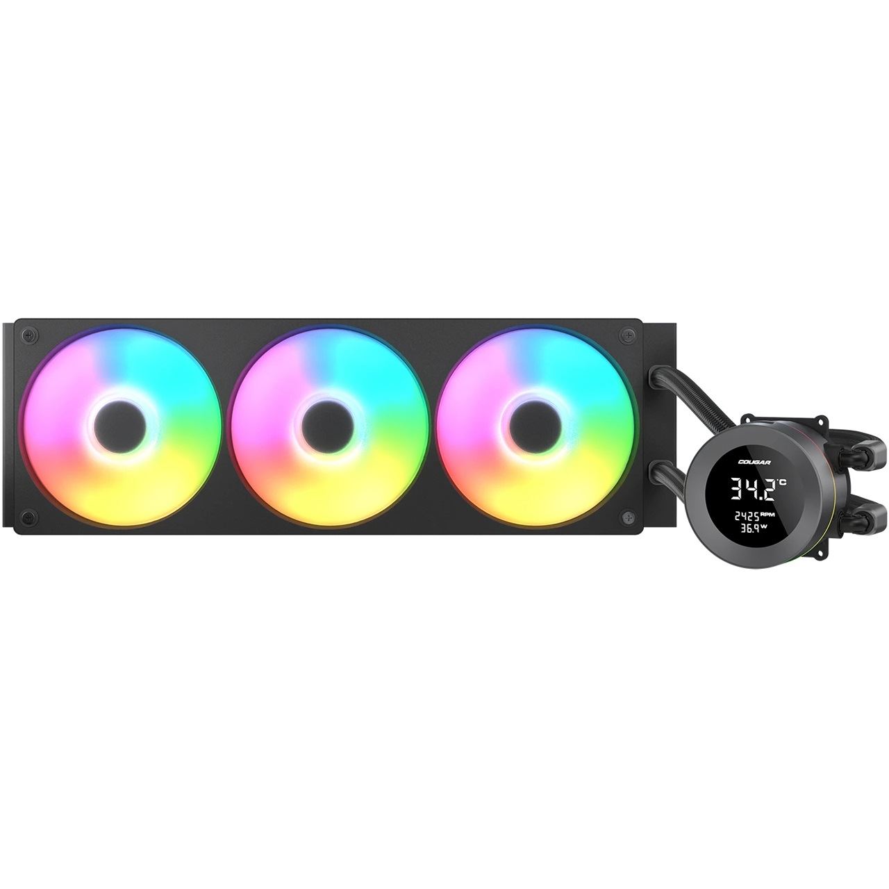 Cougar Poseidon Vistek ARGB 360 schwarz All-in-One