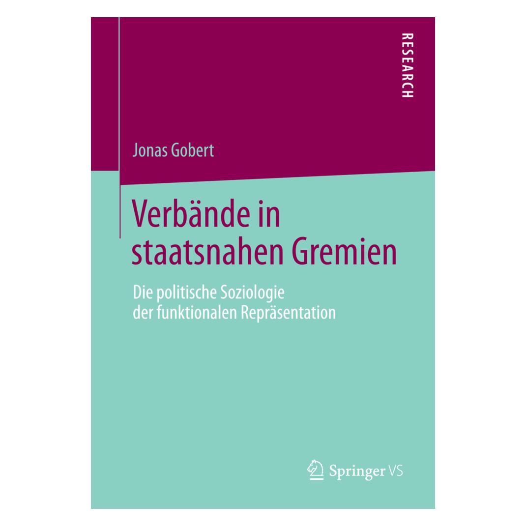 Springer Verbände in staatsnahen Gremien (Deutsch, Softcover, Jonas Gobert) (55555072)