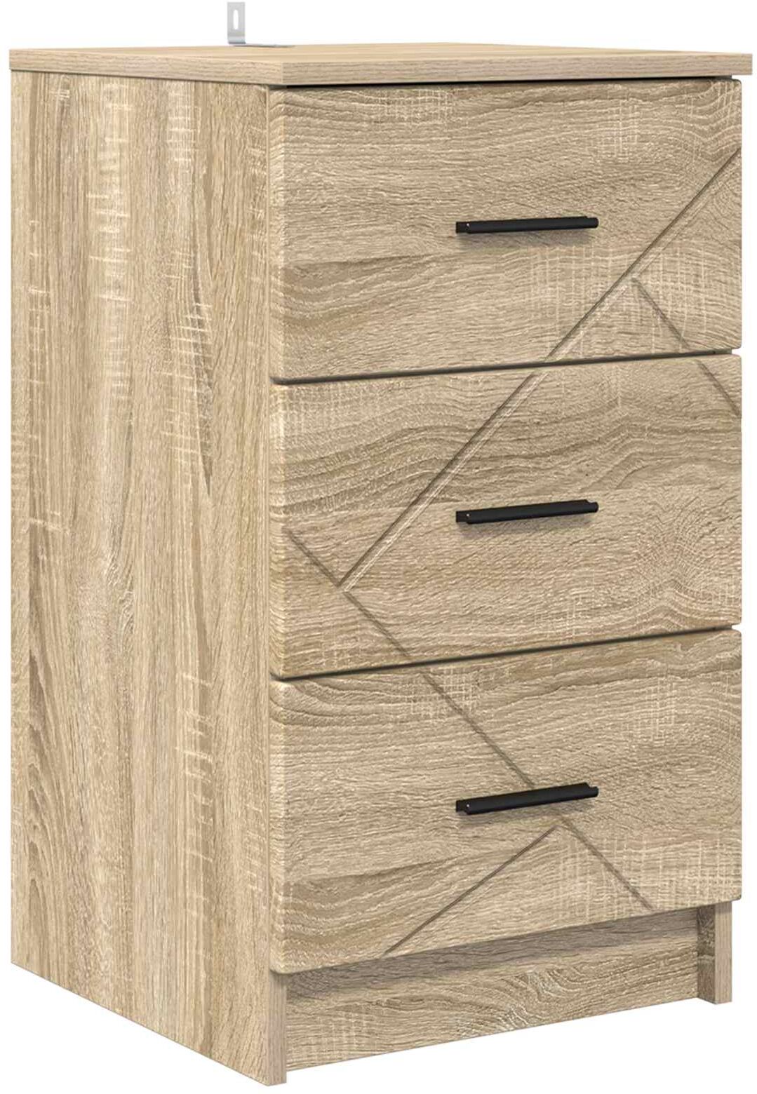 vidaXL Cabinet de chevet Chêne sonoma 38 x 38 x 66 cm
