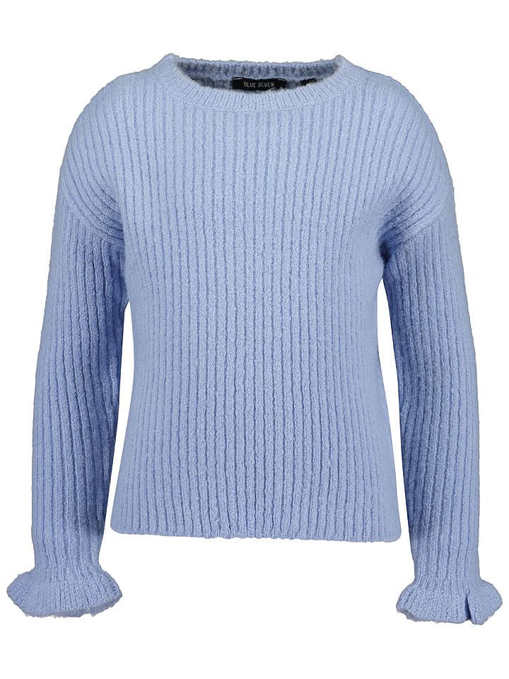 Blue Seven Pullover in Hellblau - 110