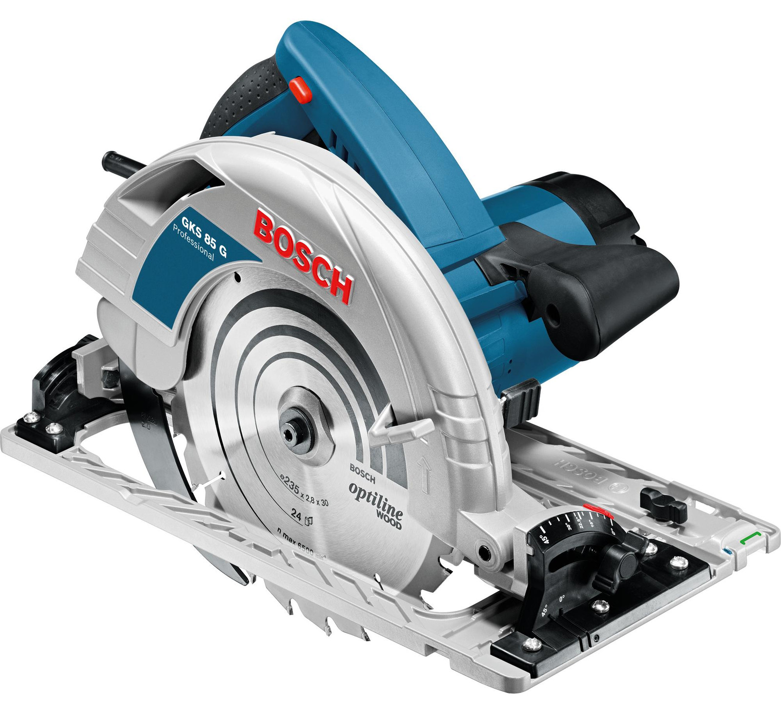 Bosch GKS 85 G professionele handcirkelzaag met L-Boxx
