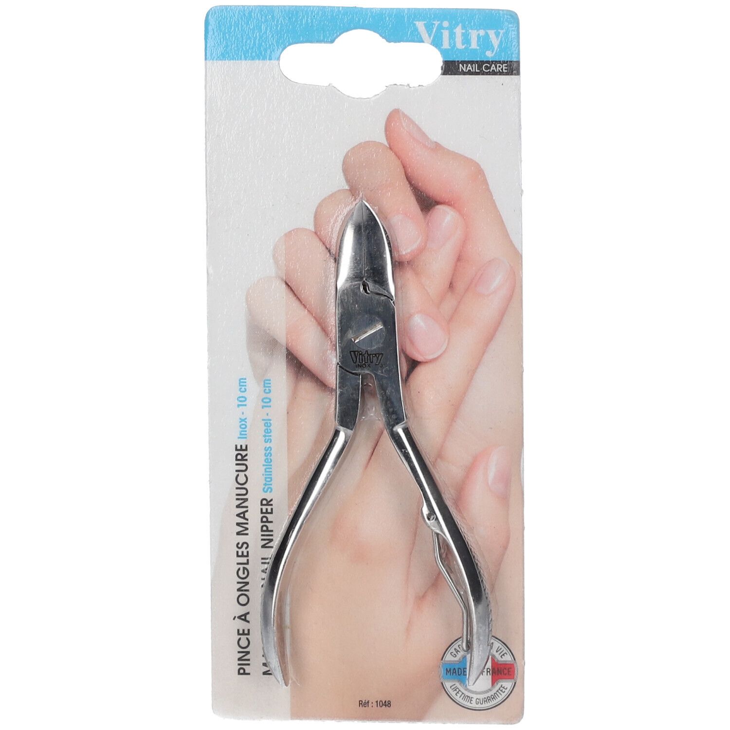 Vitry Classic Pincet Nagels 10cm Inox 1048 1 St Zange