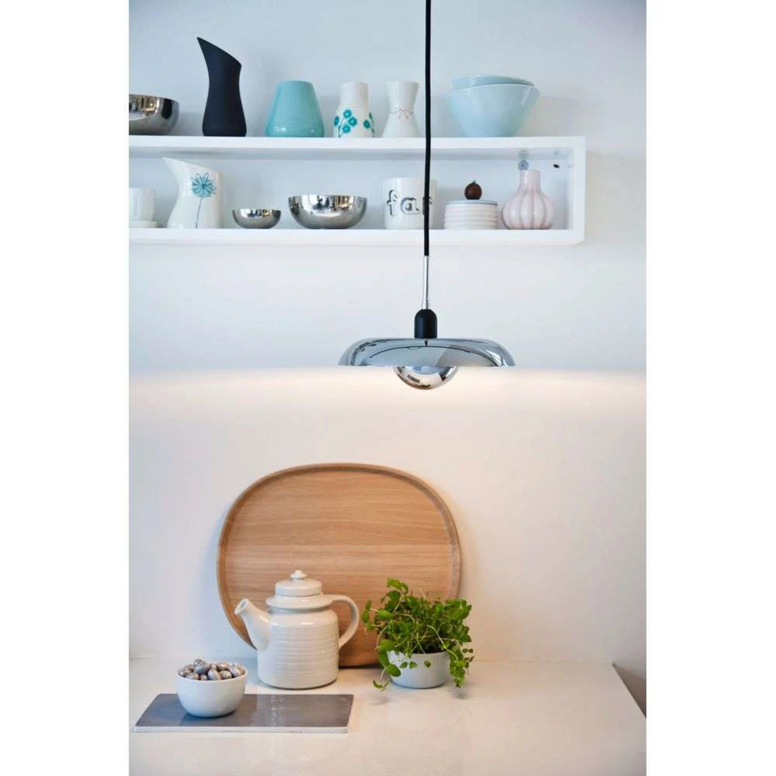 Piet Hein Ra 250 Hanglamp Chroom voor de eetkamer