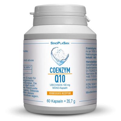Coenzym Q10 Ubichinon Mono-Kapseln 100 mg 60 St Kapseln