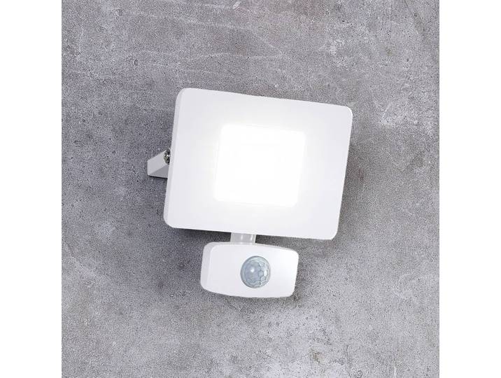 EGLO LED Aussen-Wandstrahler Faedo 3, weiß / opal, Aluminium, Modern, LED Außenleuchte