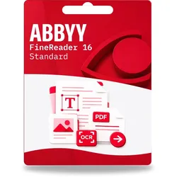 Abbyy Finereader PDF Standard 16 | 1 Gerät | 3 Jahre