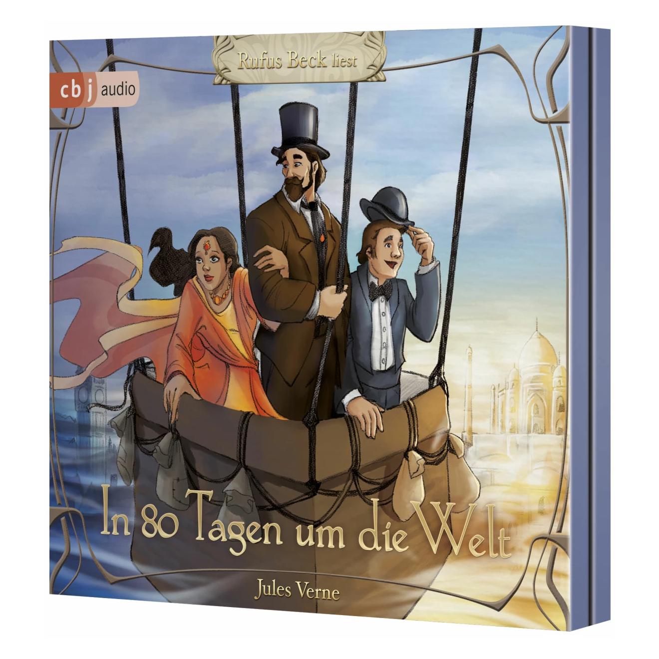 Edel In 80 Tagen um die Welt (Jules Verne, Deutsch) (8371-2765-2)