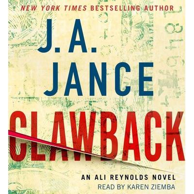 Clawback - J A Jance, CD, 9781442397101