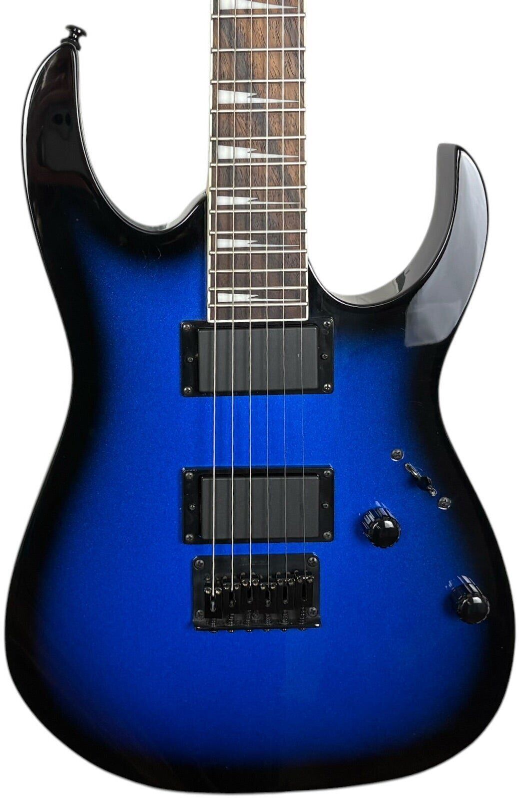 Ibanez GRG121DX 2015   bleu burst - Refurbished