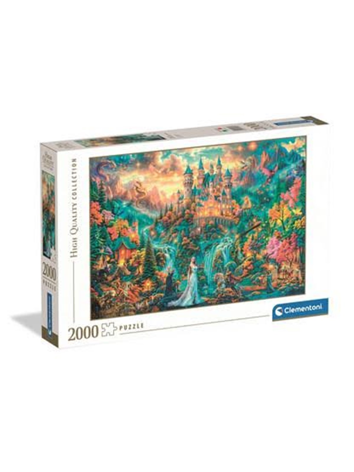 Clementoni Puzzle HQC Legends of the Hidden Realm 2026 2000 pieces 2D Puzzles