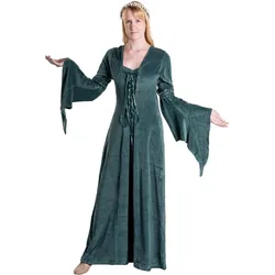 Metamorph Burgherrin Samtkleid blau (XL)