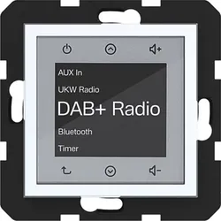 Hager Radio Touch DAB+ BT WAN6111WG