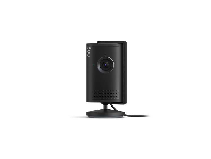 Caméra intérieure Ring\, caméra IP de sécurité\, pour intérieur\, filaire\, à fixer au plafond ou au mur\, noire\, modèle Tower